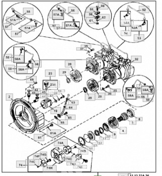 НАСОС ГИДРАВЛИЧЕСКИЙ ГИДРОНАСОС FYB60003396 PG200274