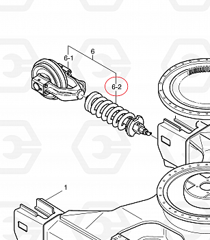 НАТЯЖИТЕЛЬ ГУСЕНИЦЫ K1001027 К1001027 274-00006 27400006
