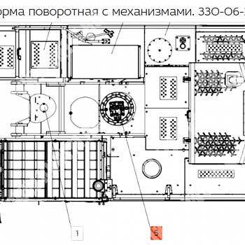 РЕДУКТОР ПОВОРОТА В СБОРЕ С ГИДРОМОТОРОМ